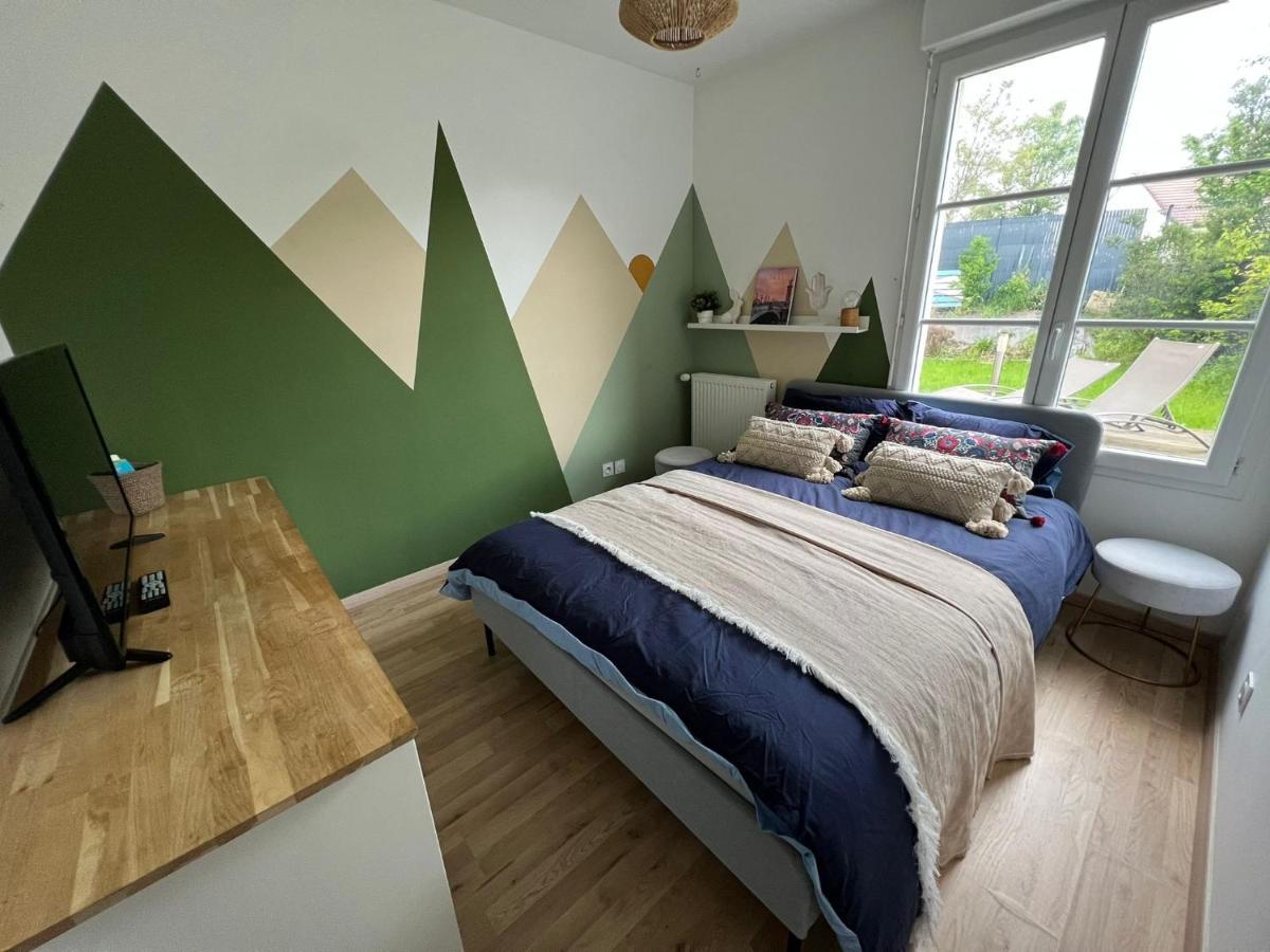 Logement Exceptionnel Avec Jardin Proche Disney Montévrain Exterior photo